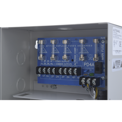 Fuente de poder ALTRONIX de 24 Vca @ 3.5 Amper o 28 Vca @ 3.0 Amper, para 4 cámaras, Con voltaje de entrada de 115 Vca, - Image 3