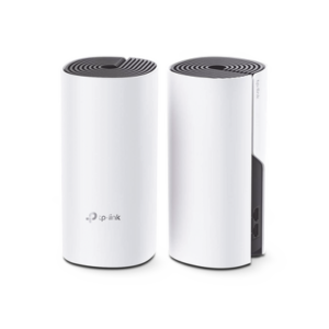 KIT de Router inalámbrico mesh Deco M4 para Hogar / Doble banda AC 1200 / 2 puertos 10/100/1000 Mbps / Compatible con amazon alexa.