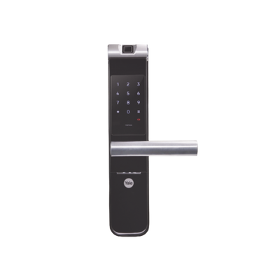 Cerradura Autónoma YMF40A con Teclado y Biométrica con Huella de Alto Diseño Estético!