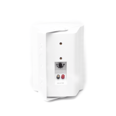 Altavoz de 2 vías para exteriores de 70V / 100V, woofer de 6.5 in, tweeter de cúpula suave de seda de 1in, blanco. - Image 5