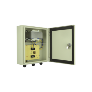 Fuente de Poder Profesional para Domos PTZ de 24 Vca@ 7A / Exterior / Voltaje de Entrada de 127 Vca.