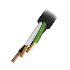 Cable Eléctrico de Uso Rudo 3 Hilos Calibre 14 AWG, Hasta 600 V. Rollo de 100 m.