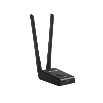 Adaptador de alta potencia USB inalámbrico N 300 Mbps 2.4 GHz con 2 antenas externas de 5 dBi - Image 4