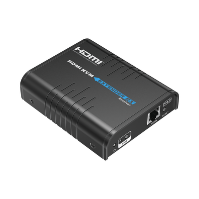 Receptor Compatible para Kits TT373KVM4.0 / Resolución 1080P @ 60 Hz/ Soporta STP y UTP CAT6 / Control IR / Compatible con Switch Gigabit para control KVM múltiple. - Image 3