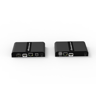 Kit extensor KVM (HDMI y USB 2.0) hasta 100 metros / Resolución 4K @ 60 Hz / Cat 6/6A/7 / CERO LATENCIA / Salida Loop / Soporta Switch Gigabit para control KVM múltiple / Soporta hasta 253 - Image 2