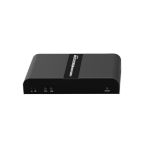 Receptor Compatible para Kits TT671KVM / Resolución 4K@30Hz / Cat 6/6A/7 / Distancia de 100 m / IPCOLOR / Cero Latencia / Control IR / Compatible con Switch Gigabit para control KVM múltiple.