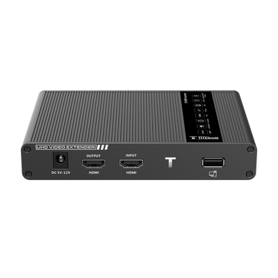 Kit extensor KVM (HDMI y USB) hasta 70 metros | Resolución 4K @ 60 Hz | Cat 6, 6a y 7 | IPCOLOR | CERO LATENCIA | HDR10 | Salida Loop | Puerto S/PDIF | Uso 24/7 | Transmite el Video y Controla tu DVR vía USB a distancia. - Image 2