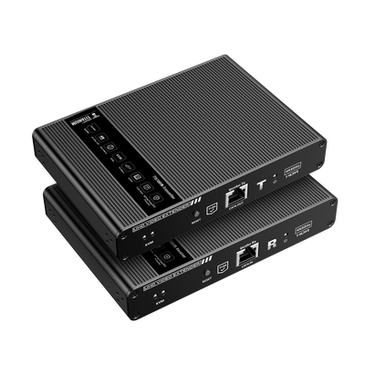 Kit extensor KVM (HDMI y USB) hasta 70 metros | Resolución 4K @ 60 Hz | Cat 6, 6a y 7 | IPCOLOR | CERO LATENCIA | HDR10 | Salida Loop | Puerto S/PDIF | Uso 24/7 | Transmite el Video y Controla tu DVR vía USB a distancia.