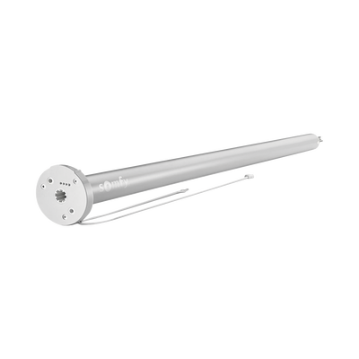 Motor inalambrico de baterías para implementación en persianas y cortinas interiores, ventana de 2.30 mts ancho y alto 3.00 mts máximo