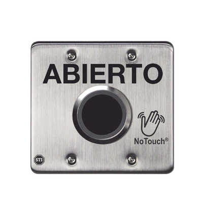 Interruptor IR NoTouch® de Acero Inoxidable, Salida Doble, ABIERTO - Image 3