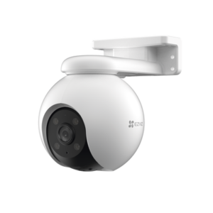PT WiFi / (3K) 5MP / Conbertura Panoramica 360° / Detección humana / Detección de Vehiculo / Sirena / Luz Parpadeante / Colores en Oscuridad / Micro SD / Presets / Exterior