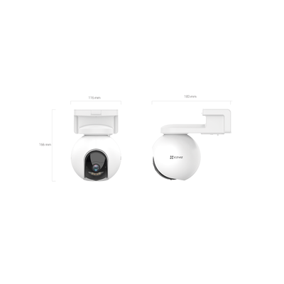 Camara PT / Wi-Fi / Con Bateria Recargable (Sin Cables) / 2K Plus (4 Megapixel) / Compatible con Panel Solar CS-CMT-SOLARPANEL-C? / Seguimiento Inteligente / Visión Nocturna a Color / Detección humana / Exterior - Image 7