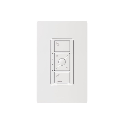 Control de velocidad inalámbrico inteligente de ventilador en techo, un solo polo, funciona con los principales controles de voz Alexa, HomeKit y Google Home..