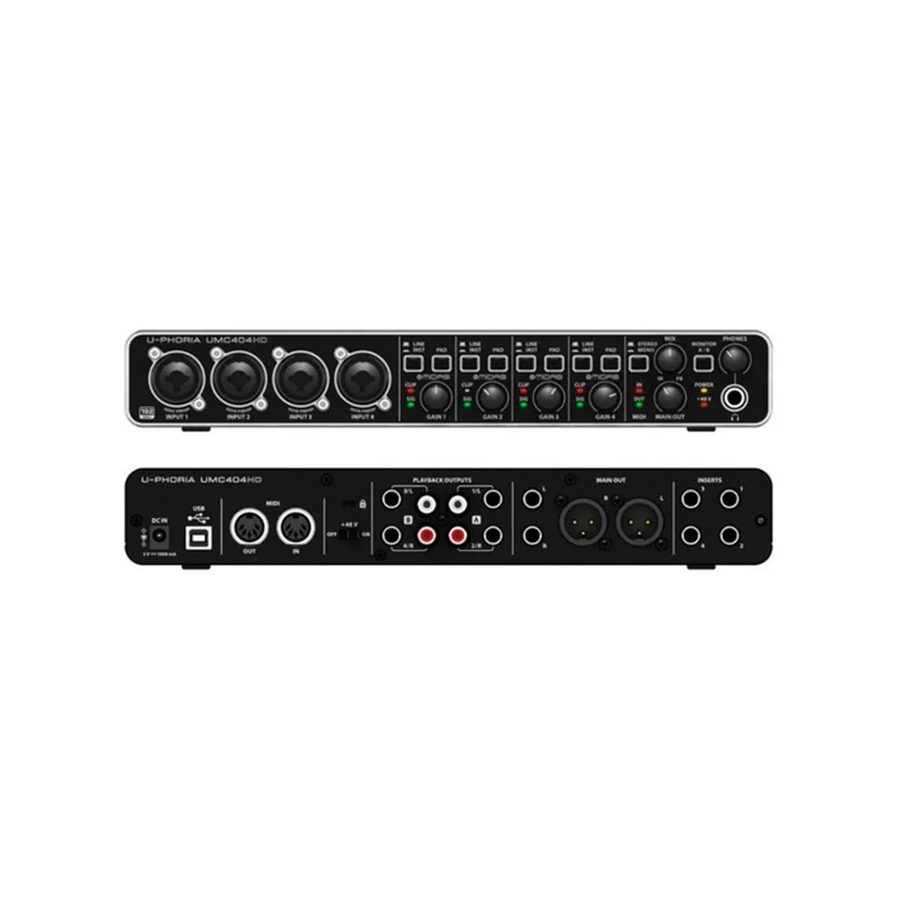 Interfaz de Audio Behringer U-Phoria