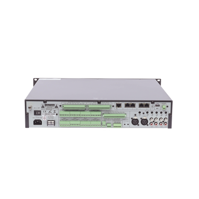Controlador de Evacuación Por Voz | 500 W | 8 Zonas independientes | 4 entradas de audio y 2 entradas de micrófono - Image 4