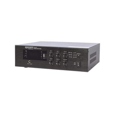 Mini Amplificador de Audio Mezclador | 240W RMS | Sistema 70/100V | MP3 | Tuner | Bluetooth | Musica ambiental y Voceo - Image 2