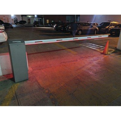 Barrera vehicular derecha / Soporta brazo de hasta 5.5 m / Final de carrera ajustable por programación / Movimiento fluido / Diseño elegante color Gris - Image 7