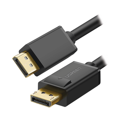 Cable DisplayPort 1.2 Macho a Macho | Longitud 1.50 m | Versión DP1.2 | Soporta 4K@60Hz; 2K@144Hz | Soporta 3D | Color profundo de 8 y 10 bits | Blindaje Interno Múltiple | Cobre Estañado 28AWG | Botón de Liberación.