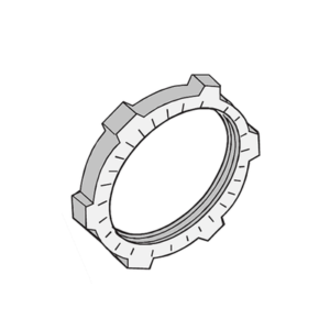 Contratuerca Metálica Zamac de 2" (51 mm).