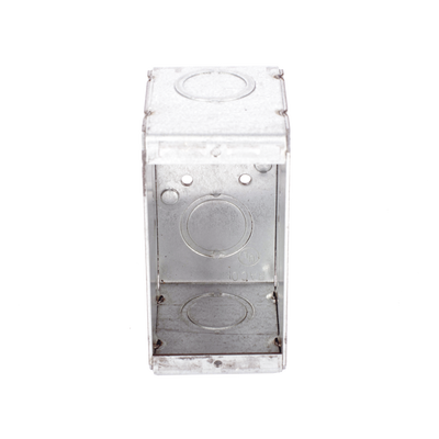Caja Multigang de 1 Gang/ Profundidad de 2-1/2"/ 8 TKO (1/2" y 3/4").