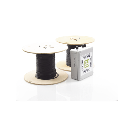 MICALERT Cable Sensor para Paredes, barandales, rejas rigidas / 2 zonas de 152 metros / 304 Metros de protección total/Tarjeta LPU400/Calibración via software - Image 5