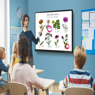 Display FLIP3 4K WiFi Interactivo de 75" con Lápiz Táctil. Puertos USB/RS232/LAN/HDMI/DP/OPS/Salida Touch. Compatible VESA - Imagen 7