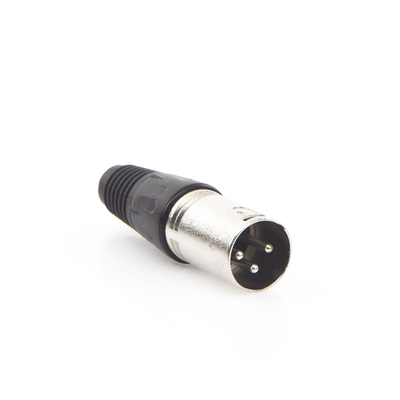 Conector XLR 3 Pines Macho | Ideal para Conexiones de Micrófonos, Mezcladoras | Equipo de Audio Profesional - Imagen 4
