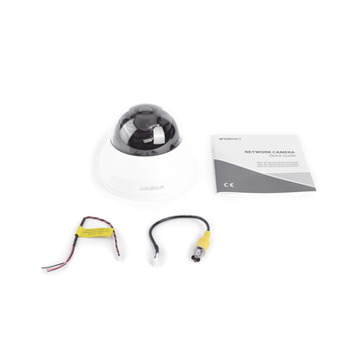 Cámara IP Tipo Domo interior 5 Megapíxel / Lente 2.8 mm / IR 20M / WDR 120db / H.265 & WiseStream - Image 4
