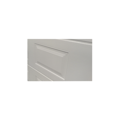 Puerta de Garage de alta calidad, Color blanco 9X8 pies, AISLADA, Estilo Americana , CUADRO CORTO. - Image 3
