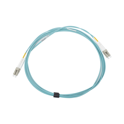 Jumper de Fibra Óptica Multimodo 50/125 XGLO OM3, LC-LC Duplex, OFNR, Color Aqua, 3 Metros - Image 4
