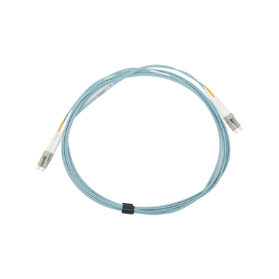 Jumper de Fibra Óptica Multimodo 50/125 XGLO OM3, LC-LC Duplex, OFNR, Color Aqua, 5 Metros - Image 4