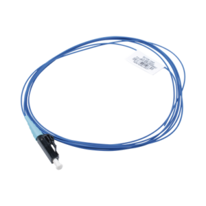 Pigtail de Fibra Óptica LC Simplex, Multimodo OM3 50/125, 900um, Color Aqua, 3 Metros
