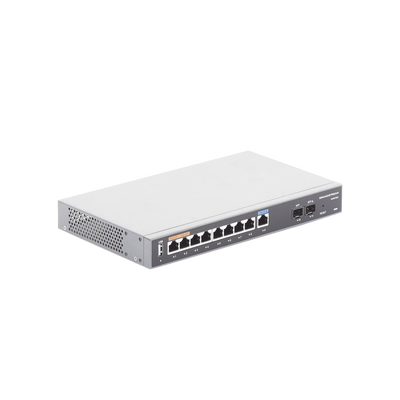 Router Gigabit VPN / Balanceador de cargas / 60,000 sesiones NAT / 9 puertos 10/100/1000 Mbps + 2 puertos SFP (WAN/LAN) / 1 puerto entrada PoE(af/at) / 2 puertos salida PoE (af/at) / Compatible con GWN Cloud. - Imagen 7