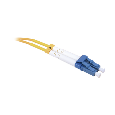 Jumper de Fibra Óptica Monomodo 9/125 LC/UPC-SC/APC, PVC, 2.0 mm, Dúplex, amarillo, 3 metros - Image 3