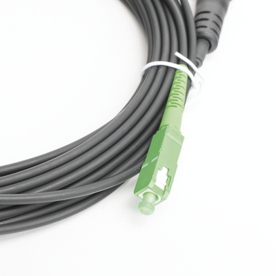 Jumper de Fibra Óptica, conector SC/APC - conexión a caja FDP460, redondo, 10 metros, forro 3 mm, G657A2, negro - Imagen 4