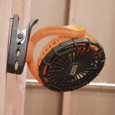 Ventilador Portátil Recargable para el Lugar de Trabajo. Montable por Pinza o por Potentes Imanes. - Image 2
