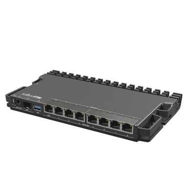 RB5009UPr+S+IN 8 puertos PoE in/out, 1 SFP+, Solo RouterOS v7 - Image 2