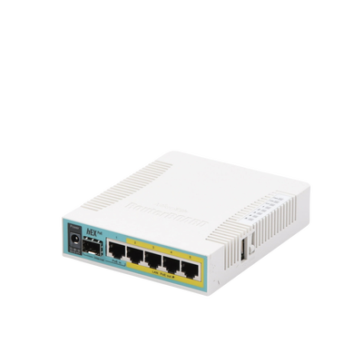 (hEX PoE) Routerboard 5 puertos Gigabit Ethernet PoE 802.3at, 1 Puerto USB - Image 3