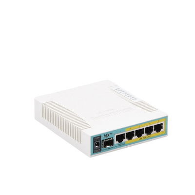 (hEX PoE) Routerboard 5 puertos Gigabit Ethernet PoE 802.3at, 1 Puerto USB - Image 4