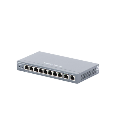 Router Balanceador PoE Cloud 10 puertos gigabit (8 puertos PoE), soporta 4x WAN configurables, hasta 200 clientes con desempeño de 600 Mbps asimétricos - Image 7