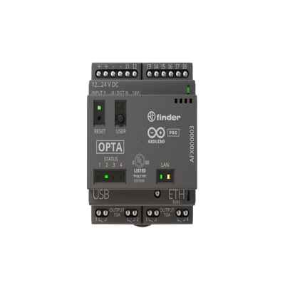 Arduino Opta LITE / Ideal para integraciones autónomas , soporta múltiples lenguajes de programación, Ethernet,USB-C - Image 3