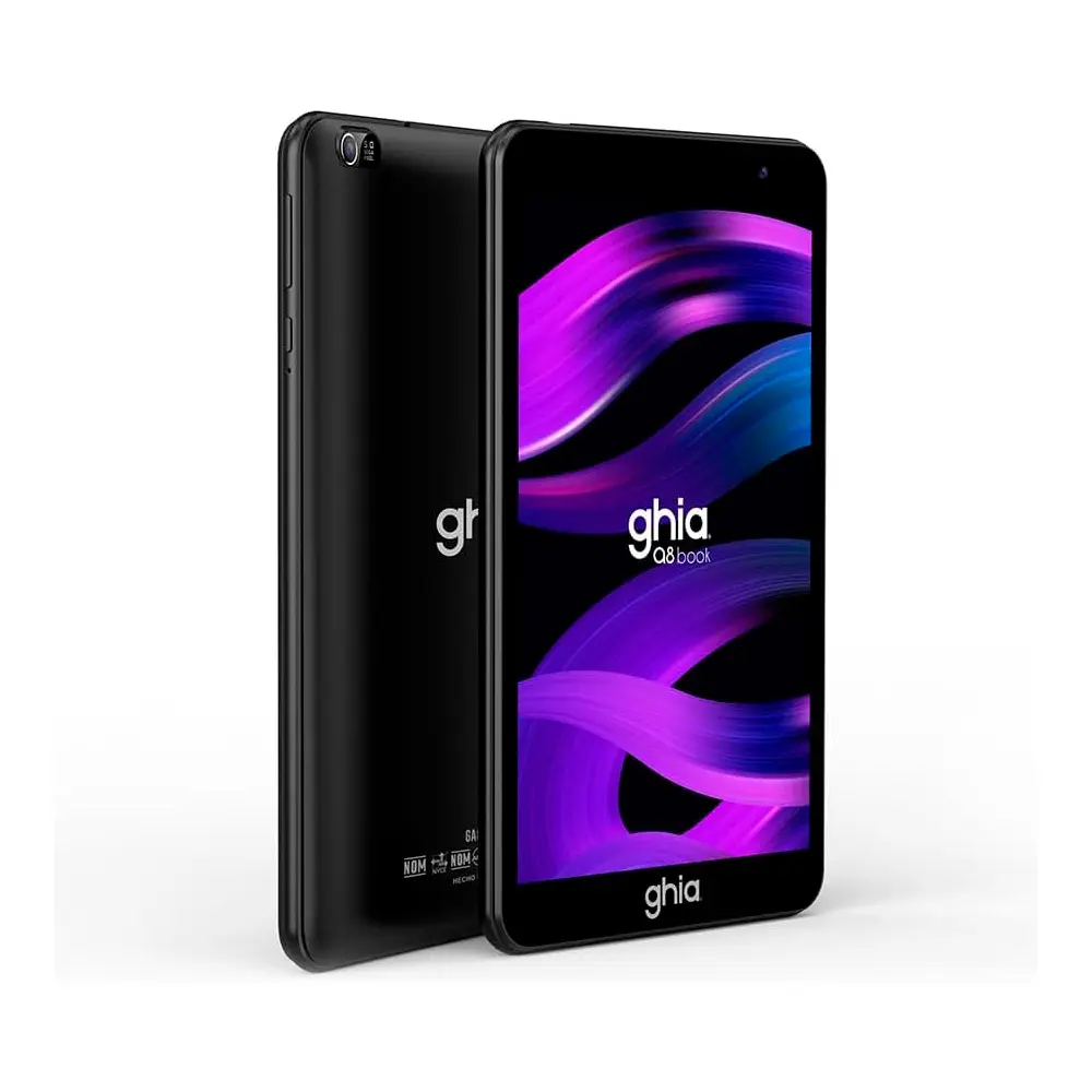 Tablet GHIA A8 Book Pantalla IPS 8" Octacore 4GB RAM 64GB ROM Android 14